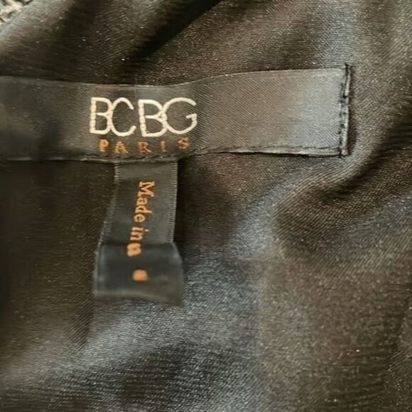 BCBG Paris Little Black Jessica” Dress Size 2 - Picture 5 of 5